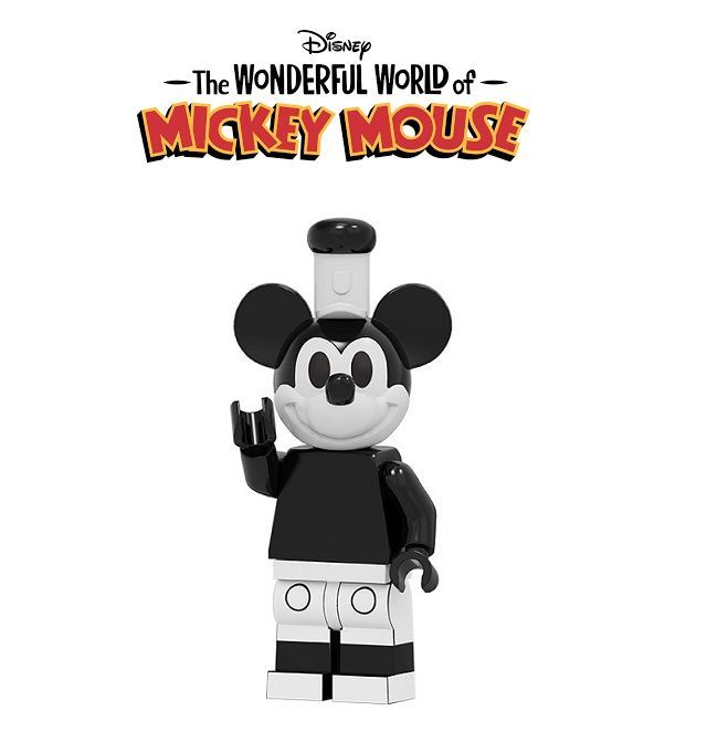 Mickey Mouse Blocks Bricks figurka - Mickey ČB BBLOCKS
