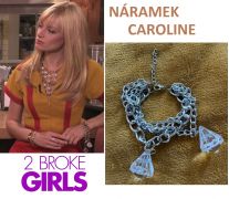 Náramek Caroline 2 Socky (2 Broke Girls)