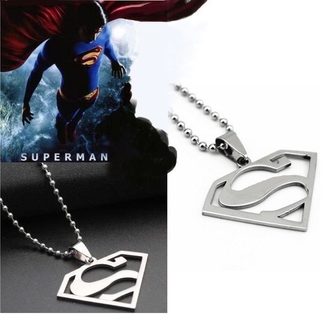 ocelový řetízek Superman Logo Beisteel