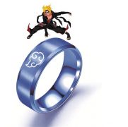 prsten Naruto Logo Akatsuki modrý