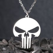 ocelový řetízek Punisher Logo