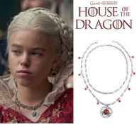 Rod draka náhrdelník a řetízek Rhaenyra Targaryen