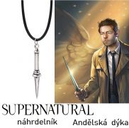 Supernatural náhrdelník Andělská dýka