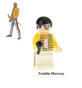 Blocks Bricks Lego figurka Freddie Mercury |  typ 1, typ 2