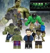 Blocks Bricks Lego figurka Hulk | Avengers, bez podstavce (nahý), Bruce Banner, v tílku