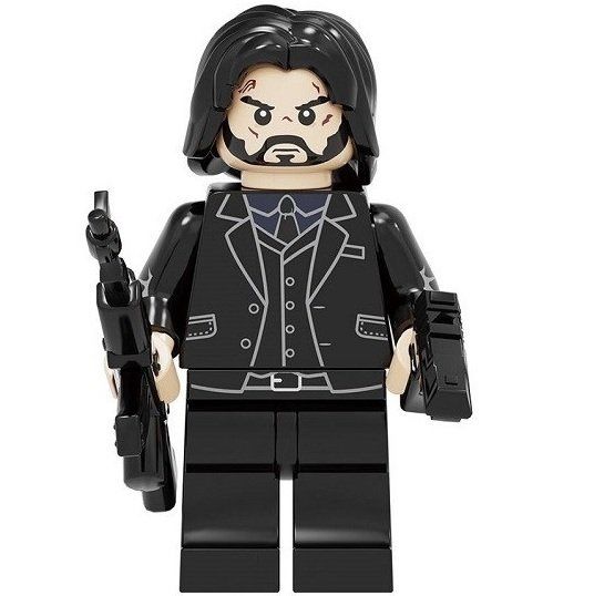 Blocks Bricks Lego figurka John Wick (Keanu Reeves) - varianta 2 BBLOCKS