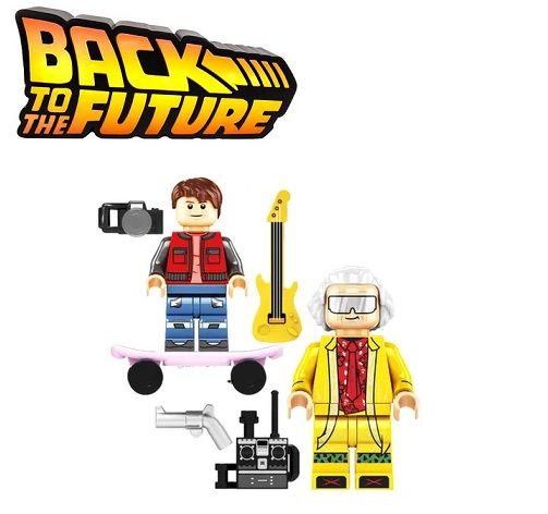 Blocks Bricks Lego Návrat do budoucnosti BBLOCKS
