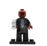 Captain Marvel Blocks Bricks Lego figurka Nick Fury BBLOCKS