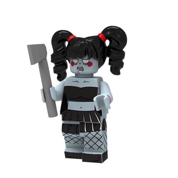 Horror Blocks Bricks Lego figurka Zombie