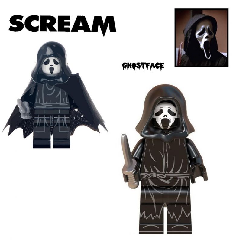 Horror - Scream Blocks Bricks Lego figurka Ghostface BBLOCKS