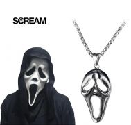 Horror Scream řetízek Ghostface