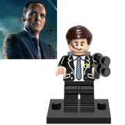Marvel Blocks Bricks Lego figurka Agent Coulson