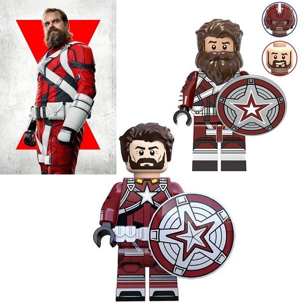 Marvel Blocks Bricks Lego figurka Red Guardian - BBLOCKS