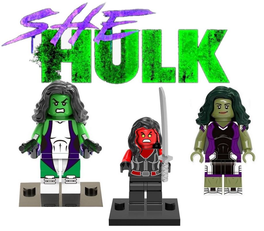 Marvel Blocks Bricks Lego figurka She Hulk - BBLOCKS
