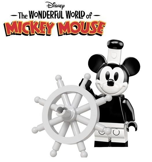 Mickey Mouse Blocks Bricks figurka - Mickey ČB 2 BBLOCKS