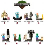 Minecraft Blocks Bricks Lego figurka diorama | varianta 2, varianta 4, varianta 6, varianta 8