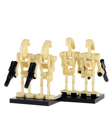 Star Wars Blocks Bricks Lego figurka - Clone Droid A 4ks BBLOCKS