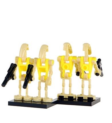 Star Wars Blocks Bricks Lego figurka - Clone Droid B 4ks BBLOCKS