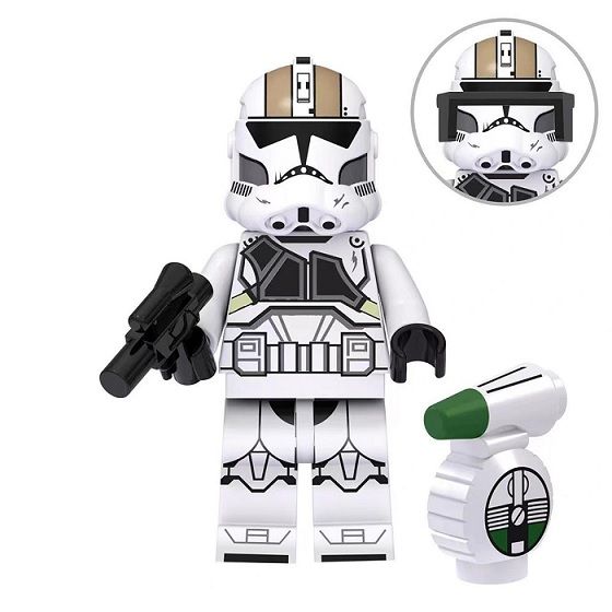 Star Wars Blocks Bricks Lego figurka - Clone Gunner BBLOCKS