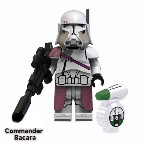 Star Wars Blocks Bricks Lego figurka - Commander Bacara BBLOCKS