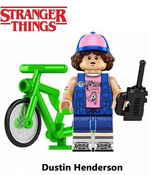 Stranger Things Blocks Bricks figurka - Dustin Henderson BBLOCKS