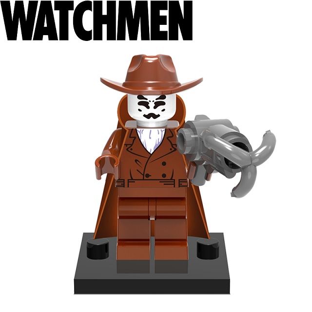 Watchmen Blocks Bricks Lego figurka Rorschach