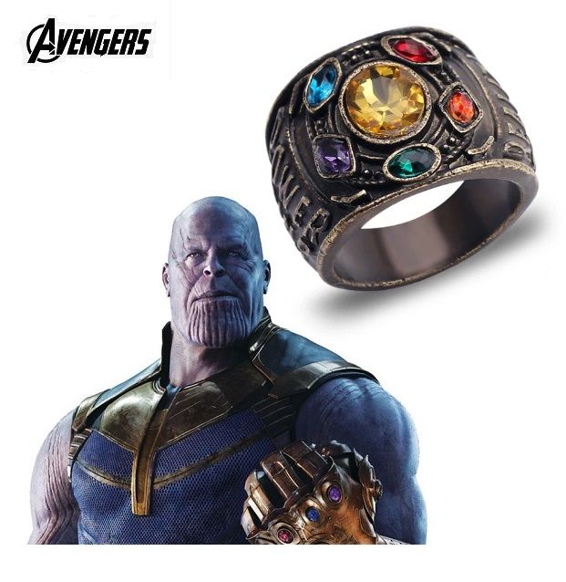 Avengers prsten Thanos - bronzový velikost 10 SBR