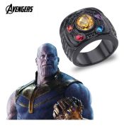 Avengers prsten Thanos - černý velikost 9 ADONA
