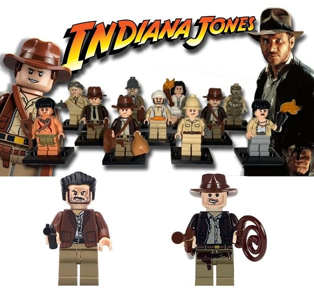 Blocks Bricks Lego figurka Indiana Jones - BBLOCKS