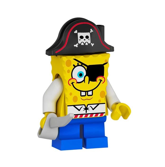 Blocks Bricks figurka SpongeBob - varianta 3 BBLOCKS