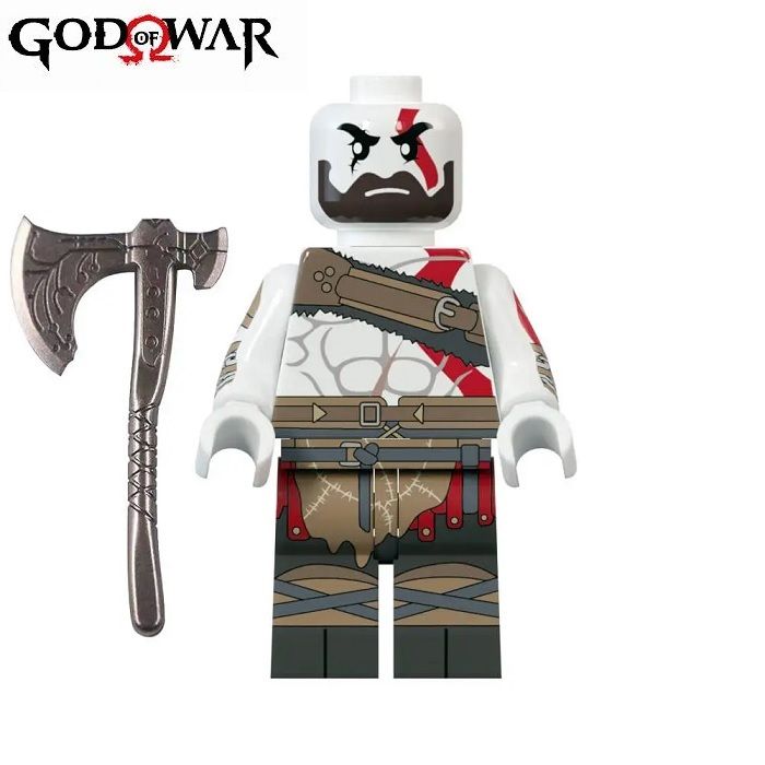 God of War Blocks Bricks Lego figurka Kratos