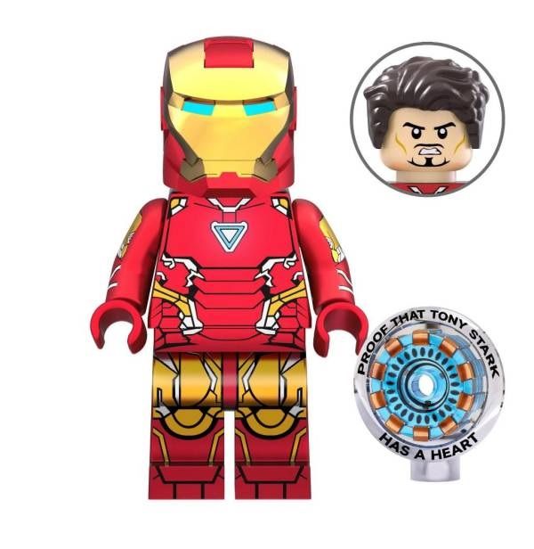 Marvel Avengers Blocks Bricks Lego figurka Iron Man - Has a Heart BBLOCKS