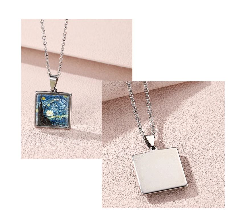 Ocelový náhrdelník Vincent van Gogh
