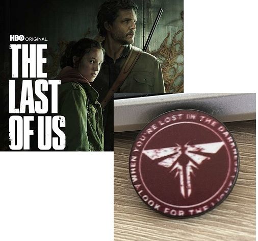 kulatý odznak The Last Of Us