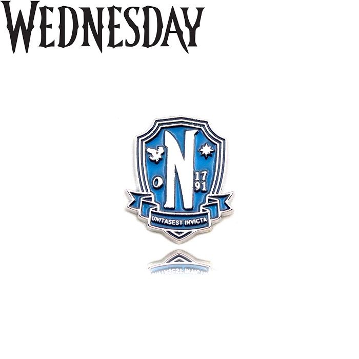 odznak Wednesday Addams - Varianta 10