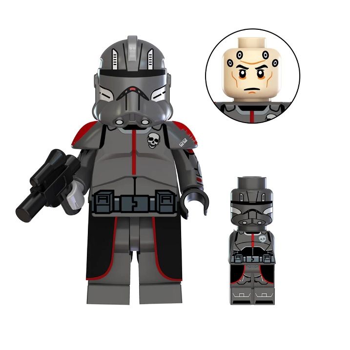 Star Wars Blocks Lego figurka s miniaturou - Clone Force 99 Echo BBLOCKS