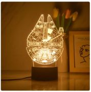 Star Wars lampička Millennium Falcon