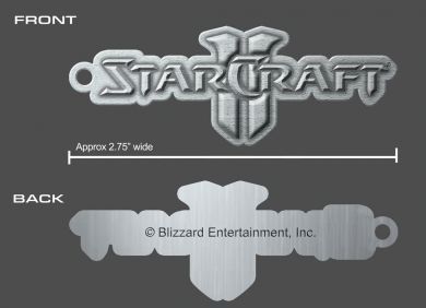 přívěsek Starcraft II Wings of Liberty Logo Gaya Entertainment