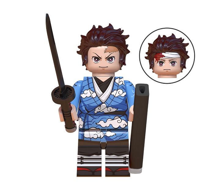 Anime Demon Slayer Blocks Bricks figurka - Kamado Tanjirou 3 BBLOCKS