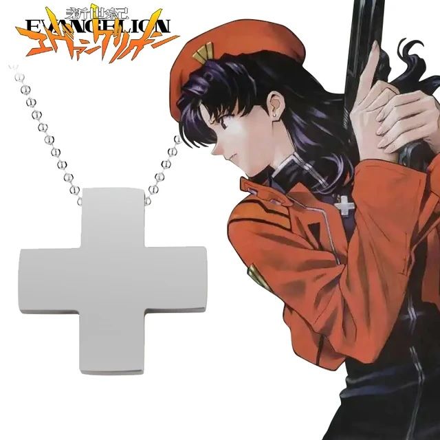 Anime Evangelion náhrdelník Katsuragi Misato