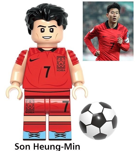 Fotbal Blocks Bricks figurka Son Heung-Min BBLOCKS
