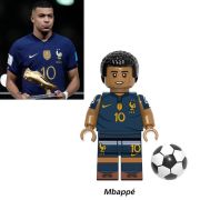 Fotbal Blocks Bricks Lego figurka Mbappé
