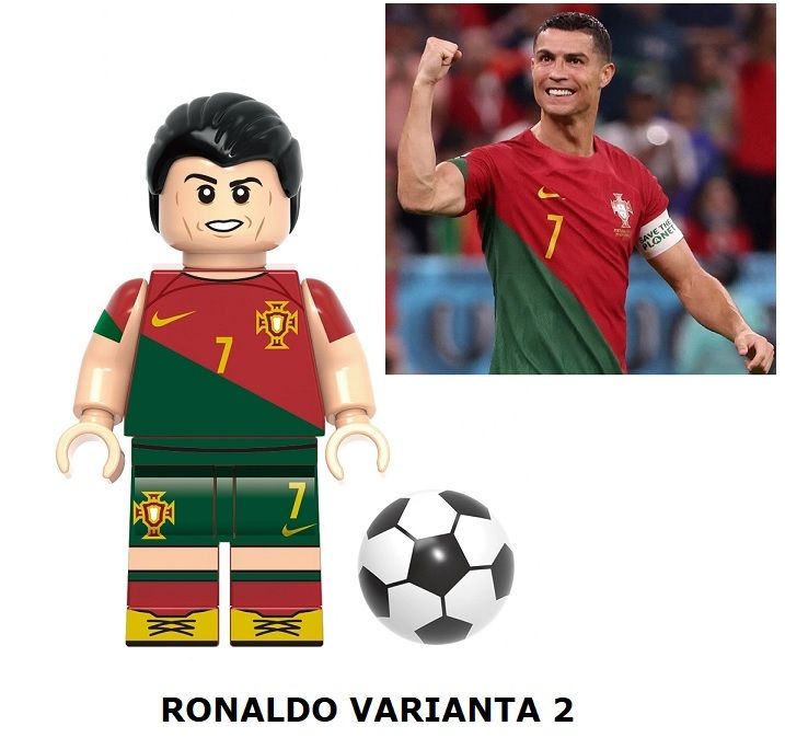 Fotbal Blocks Bricks Lego figurka Ronaldo - varianta 2 BBLOCKS