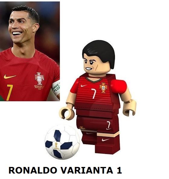 Fotbal Blocks Bricks Lego figurka Ronaldo BBLOCKS