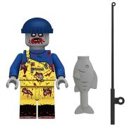 Horror Blocks Bricks figurka Zombie - rybář BBLOCKS