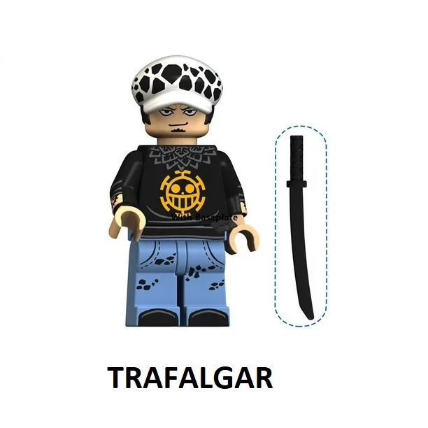 One Piece Blocks Bricks figurka - Trafalgar BBLOCKS