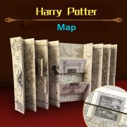 Pobertův plánek Harry Potter