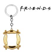 Přátelé (Friends) přívěsek na klíče rámeček zlatý