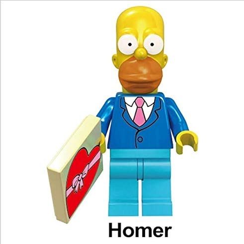 Simpsonovi Blocks Bricks figurka - Homer BBLOCKS