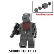 Skibidi Toilet Blocks Bricks figurka - varianta 25 BBLOCKS
